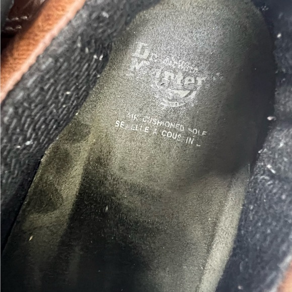 DR. Martens Vintage Lace up Chunky Oxfords Brown Leather 8A 43 Size 8 - Picture 11 of 12